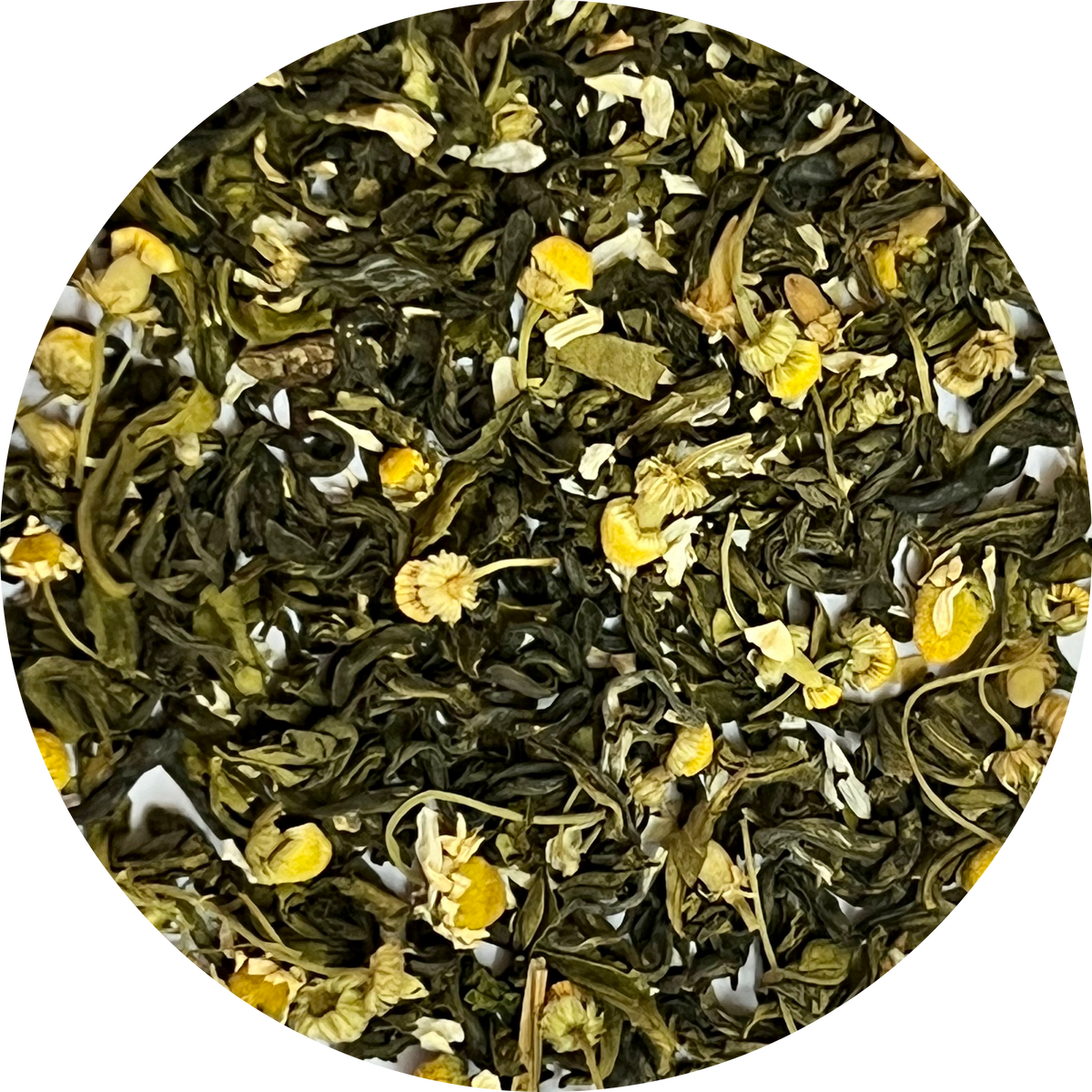 Chamomile green tea