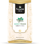 Mint tulsi green tea